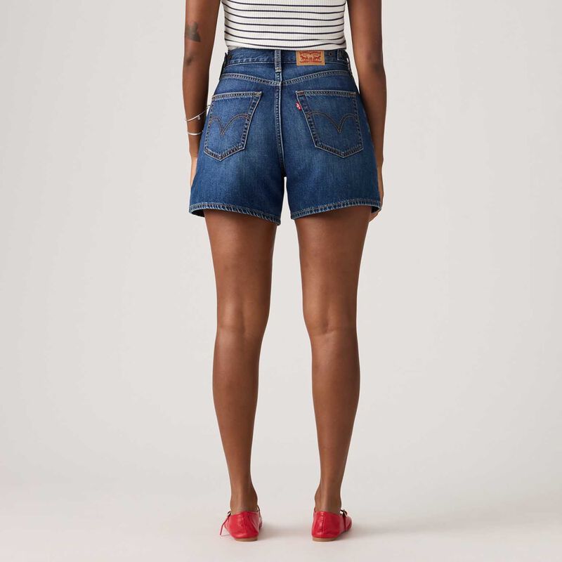 Levi's Cinch Mid-Thigh Kiss Goodbye Jean Shorts image number 1